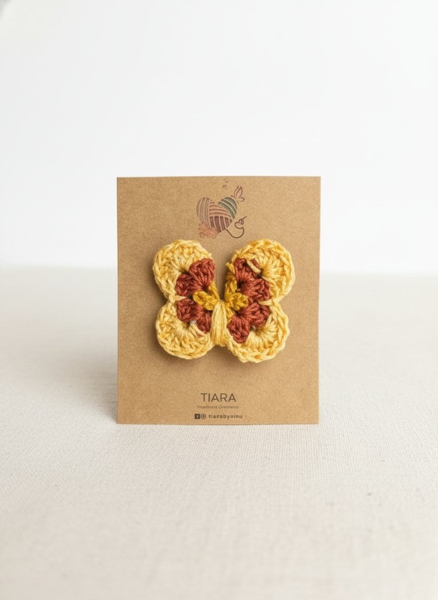 Mango Butterfly clip