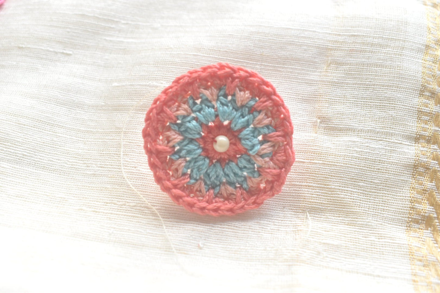 Mandala finger ring - II