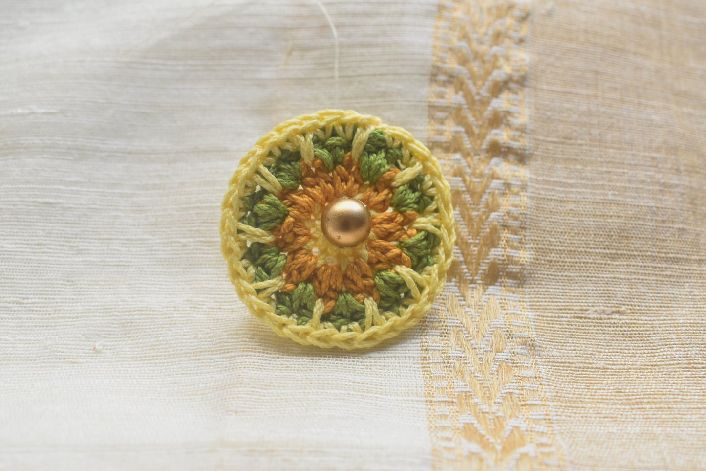 Mandala finger ring - II