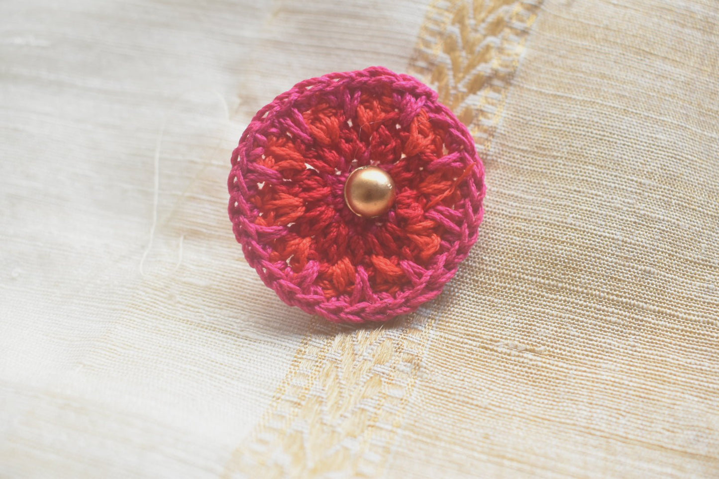 Mandala finger ring - II