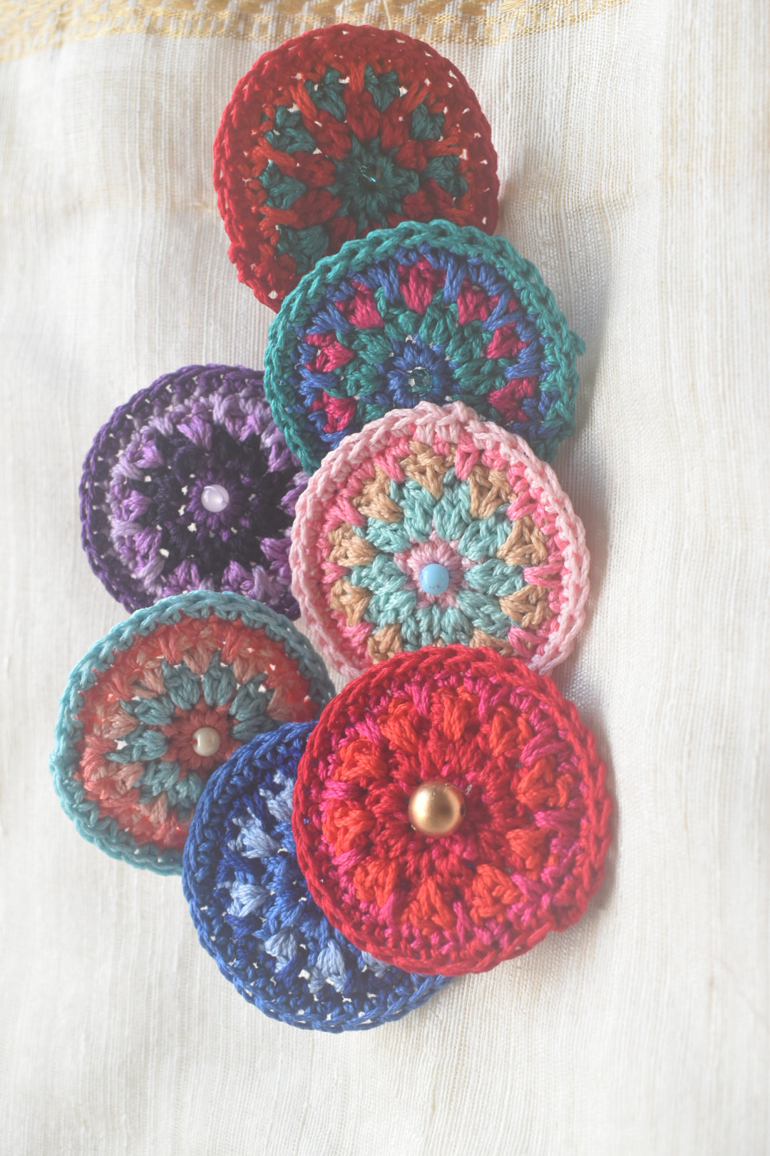 Mandala finger ring