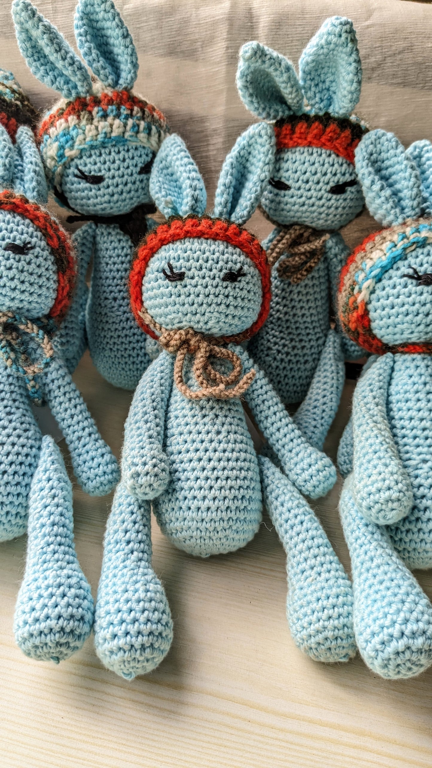 Blue Bunny / Crochet Toy
