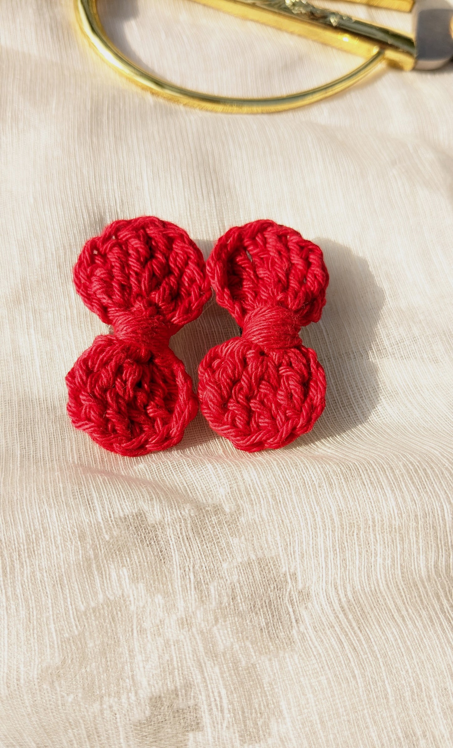 Bow clips -Red