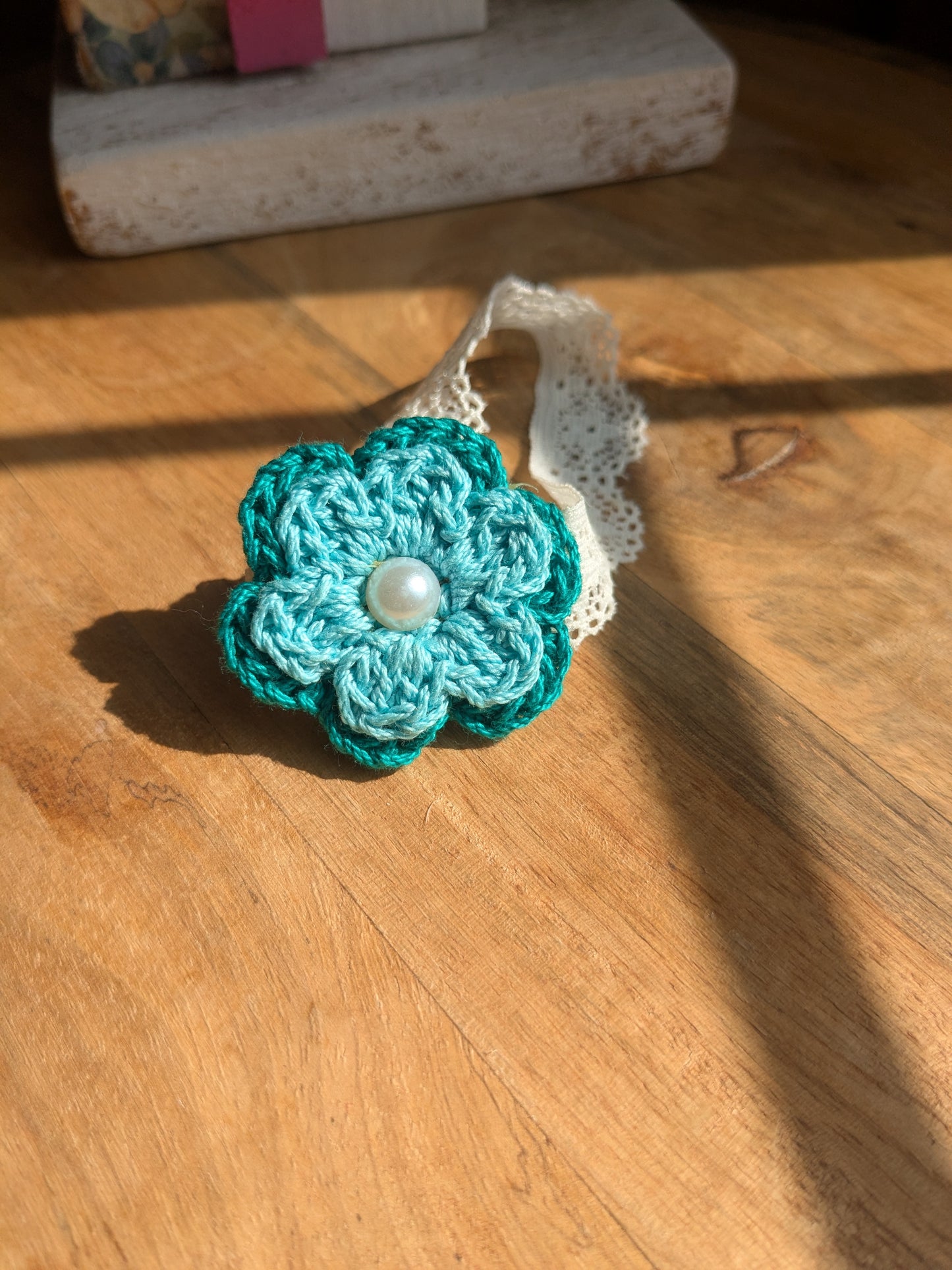 Teal Mini Rose