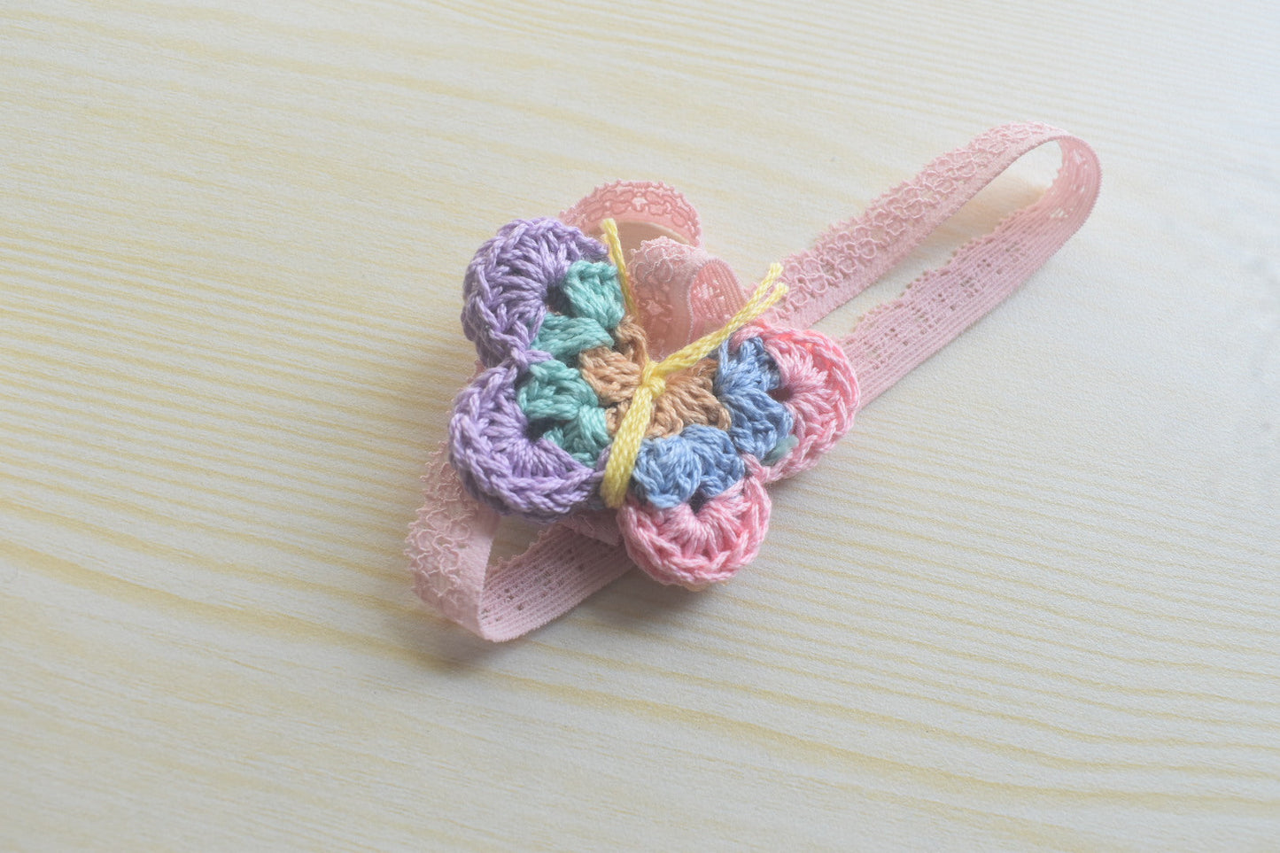 Rainbow Butterfly Headband